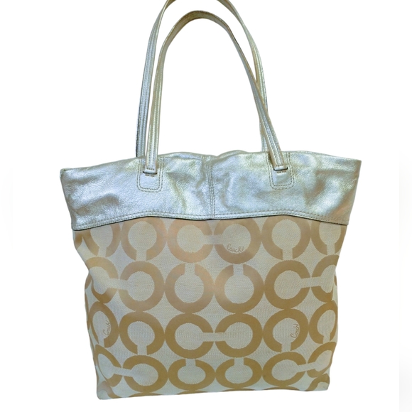 Coach Monogram Shoulder Bag - Picture 10 of 16